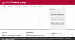 Desktop Screenshot of mongay.es
