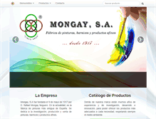 Tablet Screenshot of mongay.net